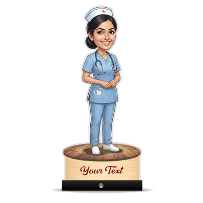 Medical Nurse Caricature C756