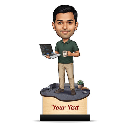 Personalized IT Professional Caricature C996
