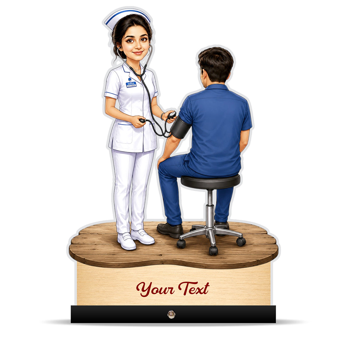 Medical Nurse Caricature C748