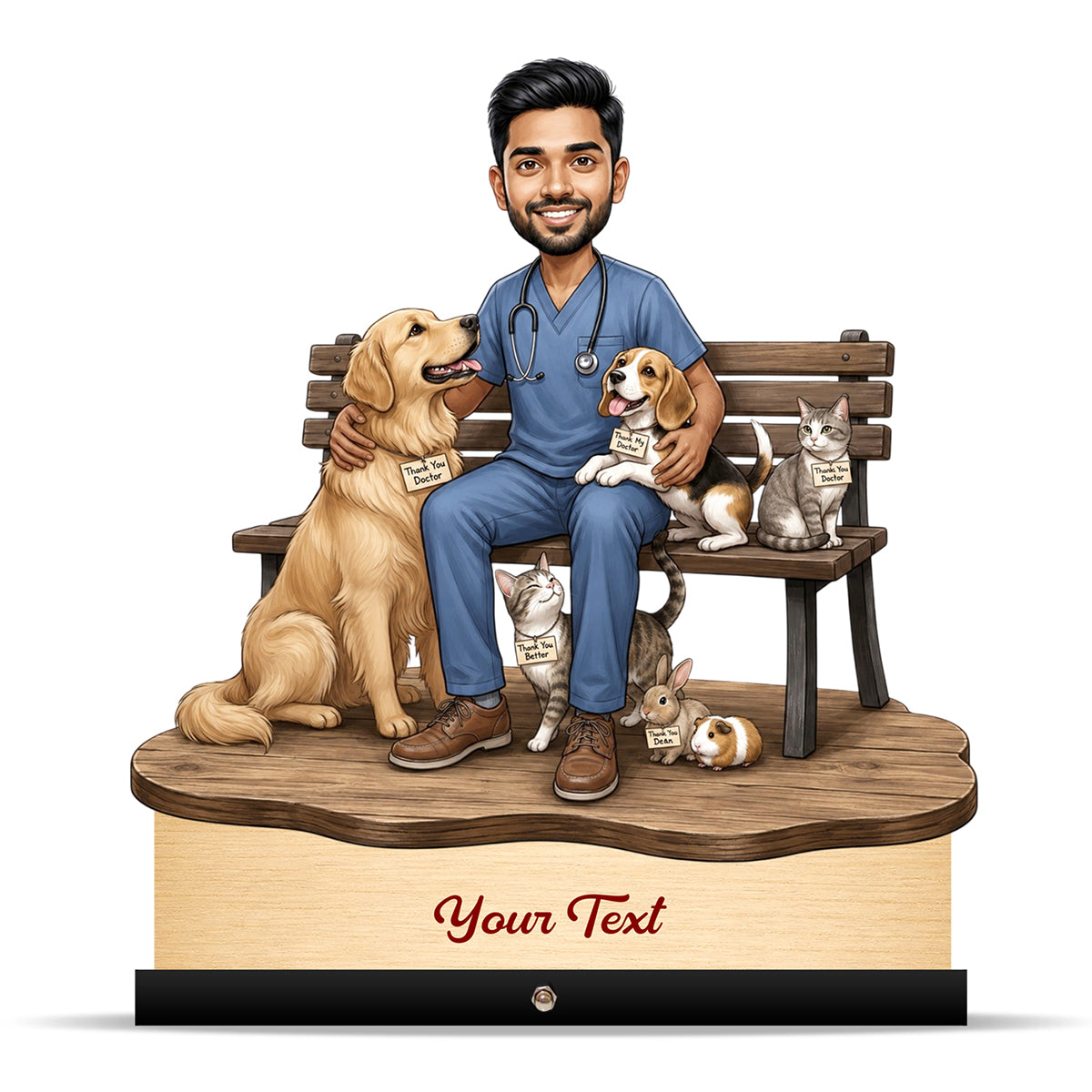 Veterinary Doctor Caricature C710