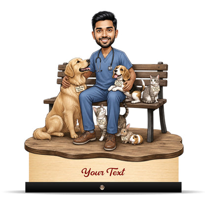 Veterinary Doctor Caricature C710