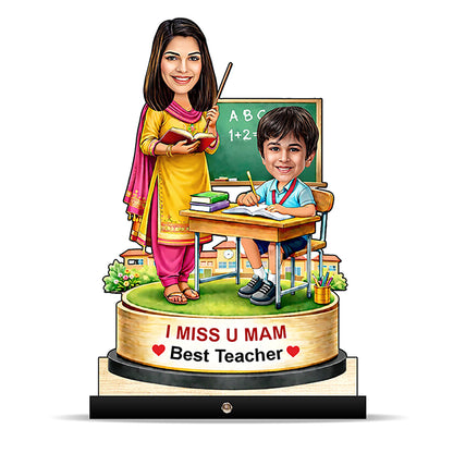 Female Teacher Caricature C463