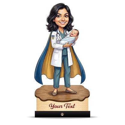 Gynecologist Doctor Caricature C624