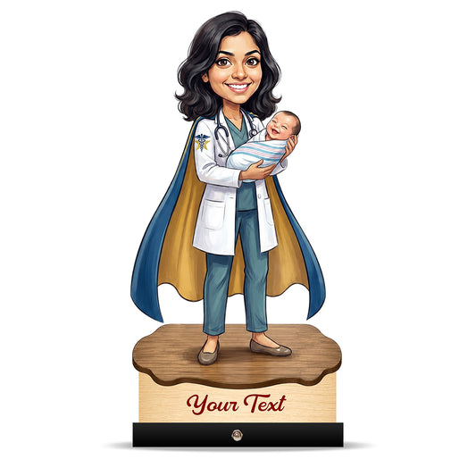 Gynecologist Doctor Caricature C624