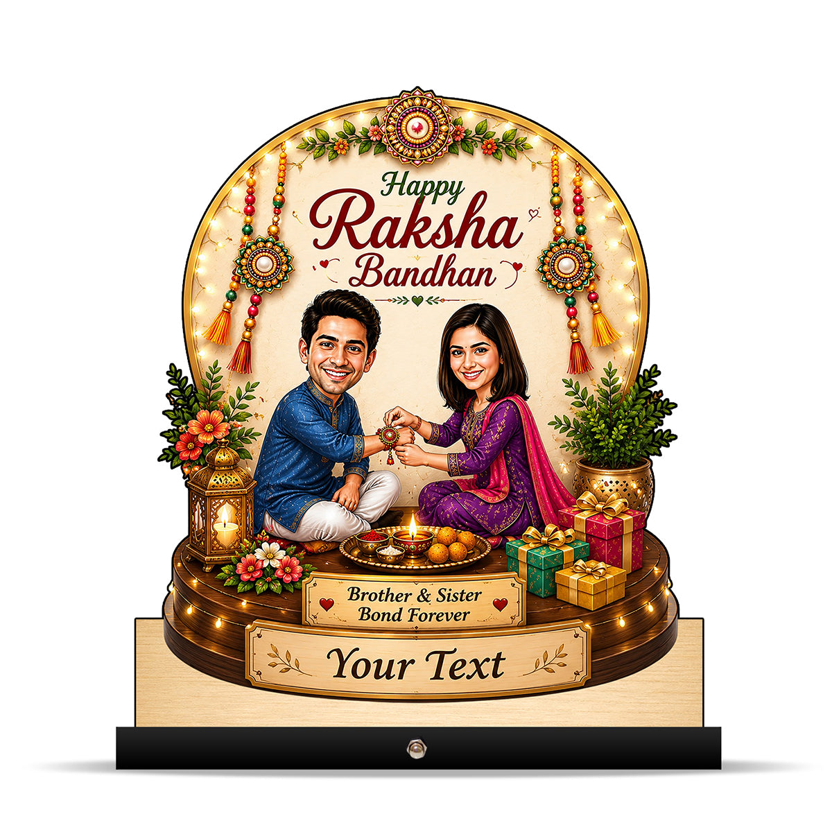 Raksha Bandhan Caricature C483