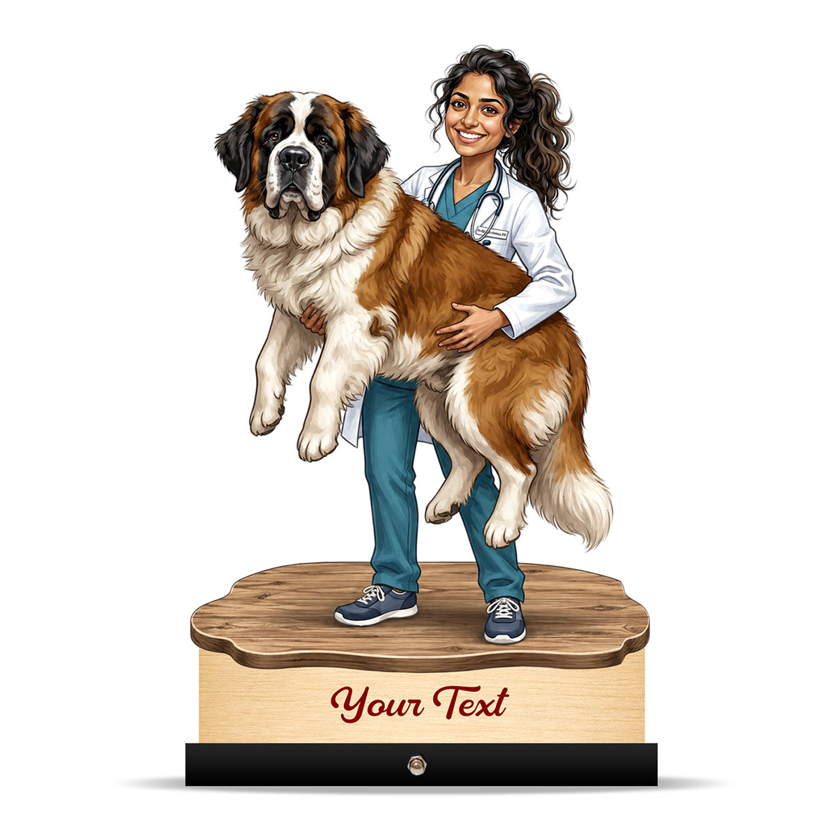 Veterinary Doctor Caricature C713