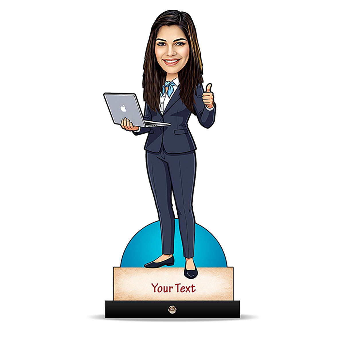 Corporate Female Caricature C429