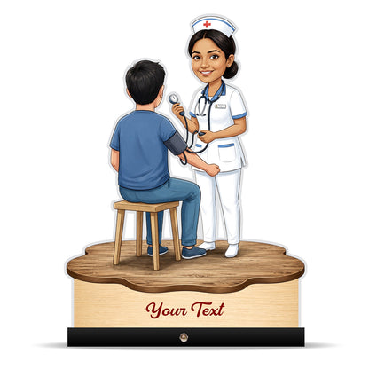 Medical Nurse Caricature C753