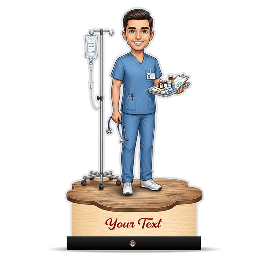 Medical Nurse Caricature C750