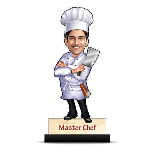 Male Chef Caricature C405