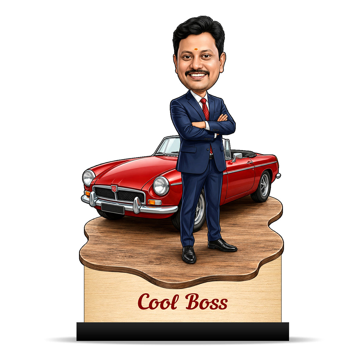 Personalized Cool Boss Caricature C837