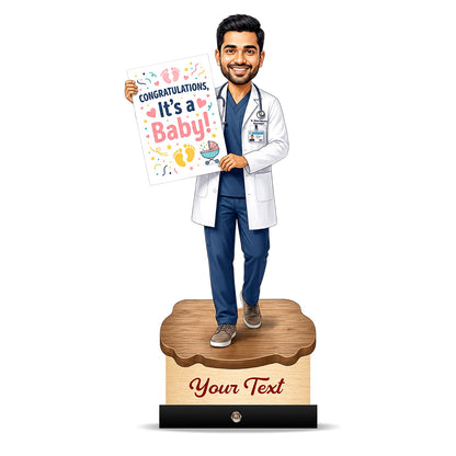 Gynecologist Doctor Caricature C630