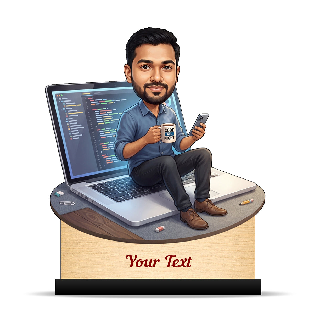 Personalized IT Professional Caricature C997