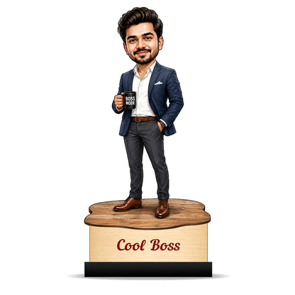 Personalized Cool Boss Caricature C833