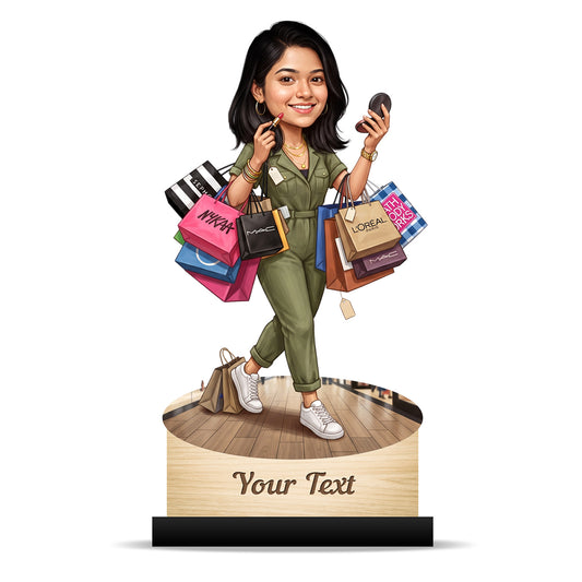 Personalized Gift for Beautician, Makeup Artist & Makeup Lover Caricature C1185