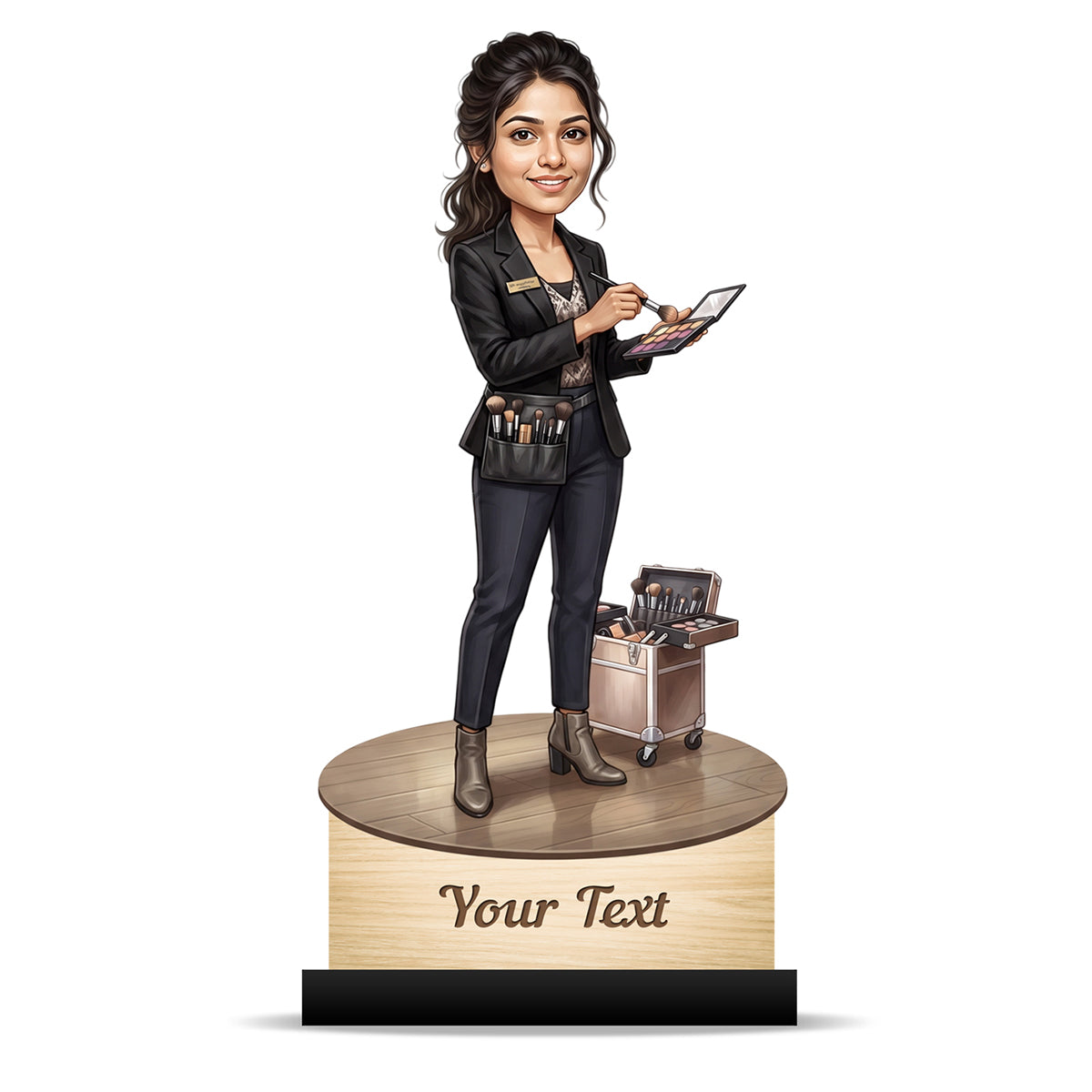 Personalized Gift for Beautician, Makeup Artist & Makeup Lover Caricature C1203