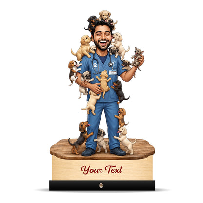 Veterinary Doctor Caricature C695