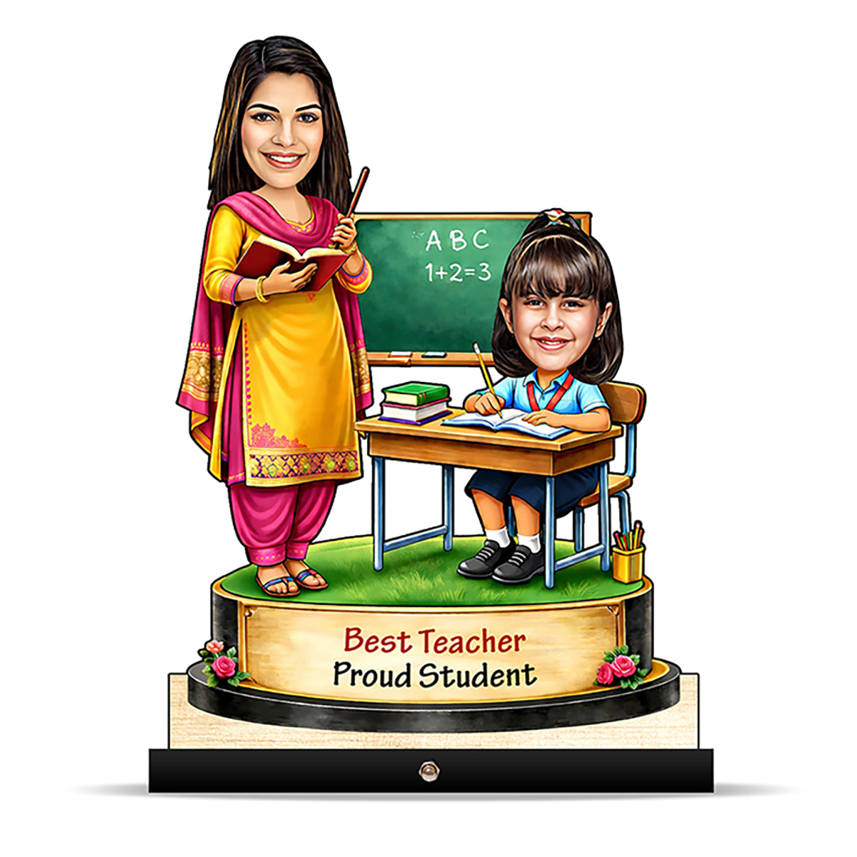 Female Teacher Caricature C462