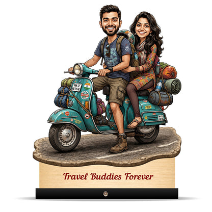 Travel Partner Rakhi Caricature C591