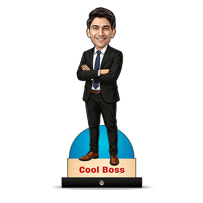 Corporate Male Caricature C448