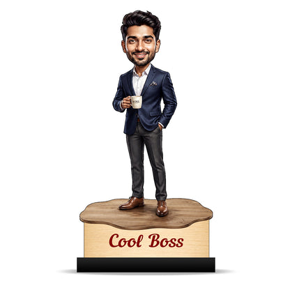 Personalized Cool Boss Caricature C824