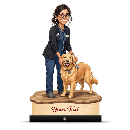 Veterinary Doctor Caricature C718