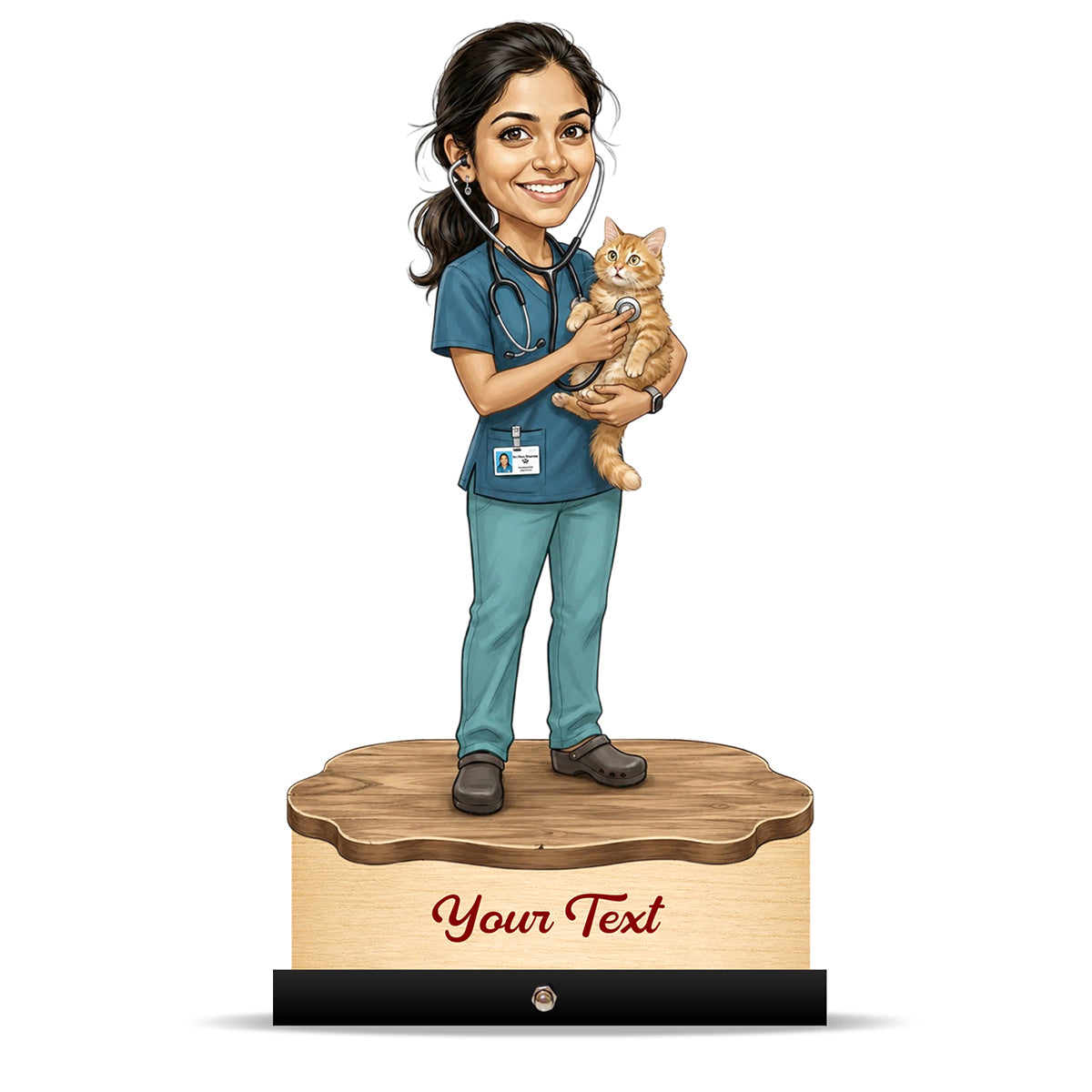 Veterinary Doctor Caricature C717