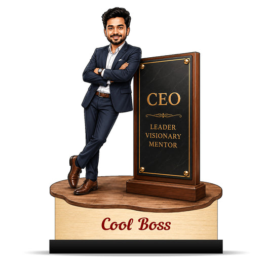 Personalized Cool Boss Caricature C816