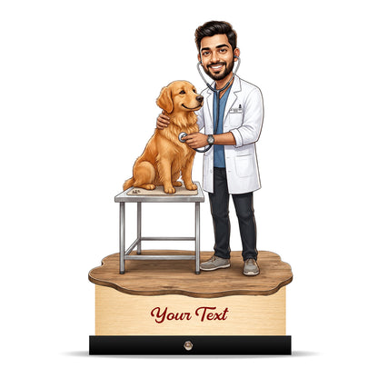 Veterinary Doctor Caricature C696