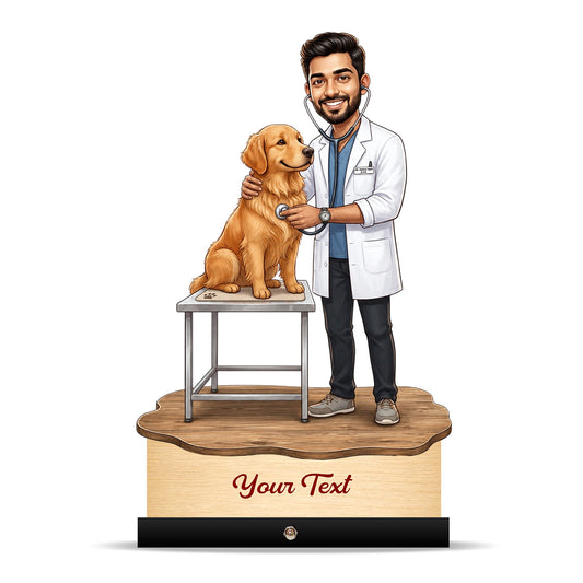 Veterinary Doctor Caricature C696