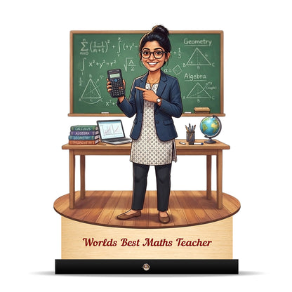 Worlds Best Biology Teacher Caricature C501