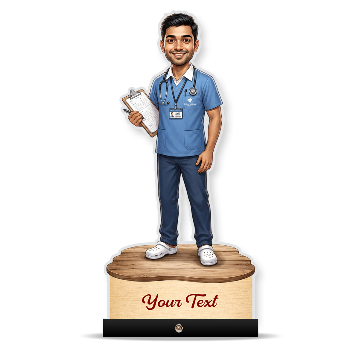 Medical Nurse Caricature C737