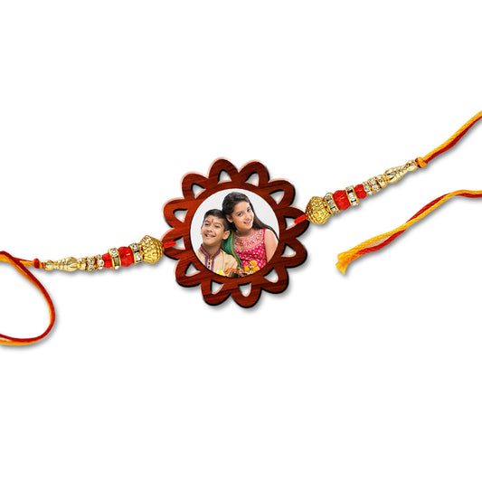 Star Shape Photo Rakhi R005