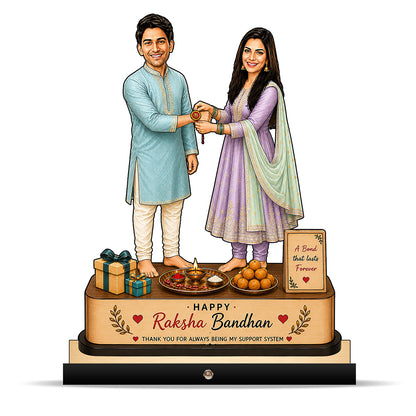 Raksha Bandhan Caricature C475