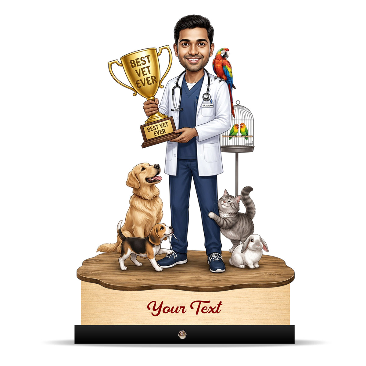 Veterinary Doctor Caricature C699