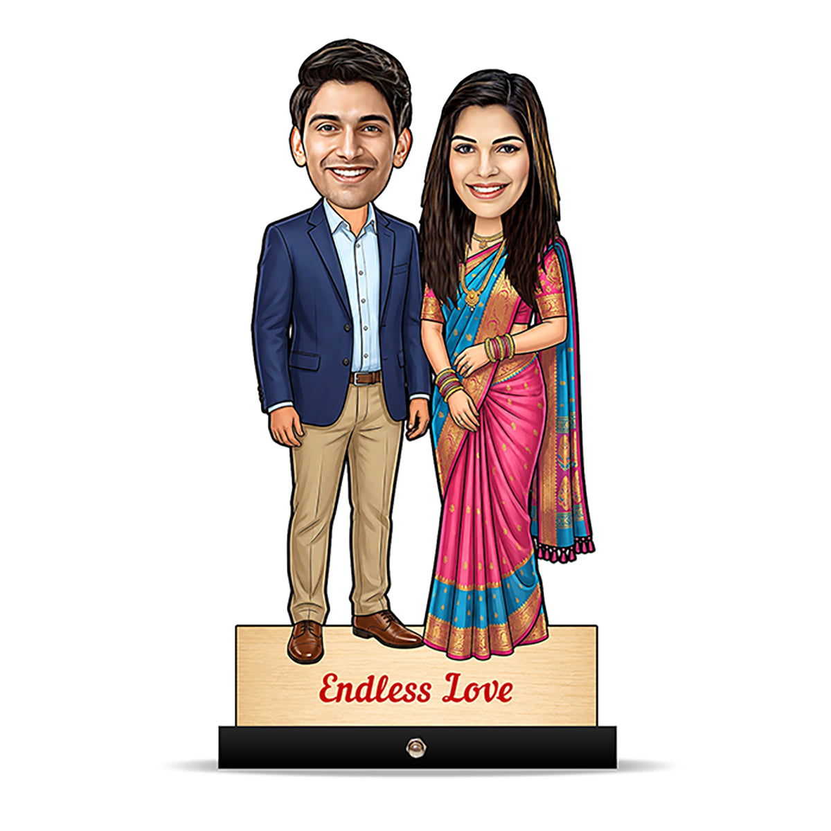 Married Couple Caricature C437
