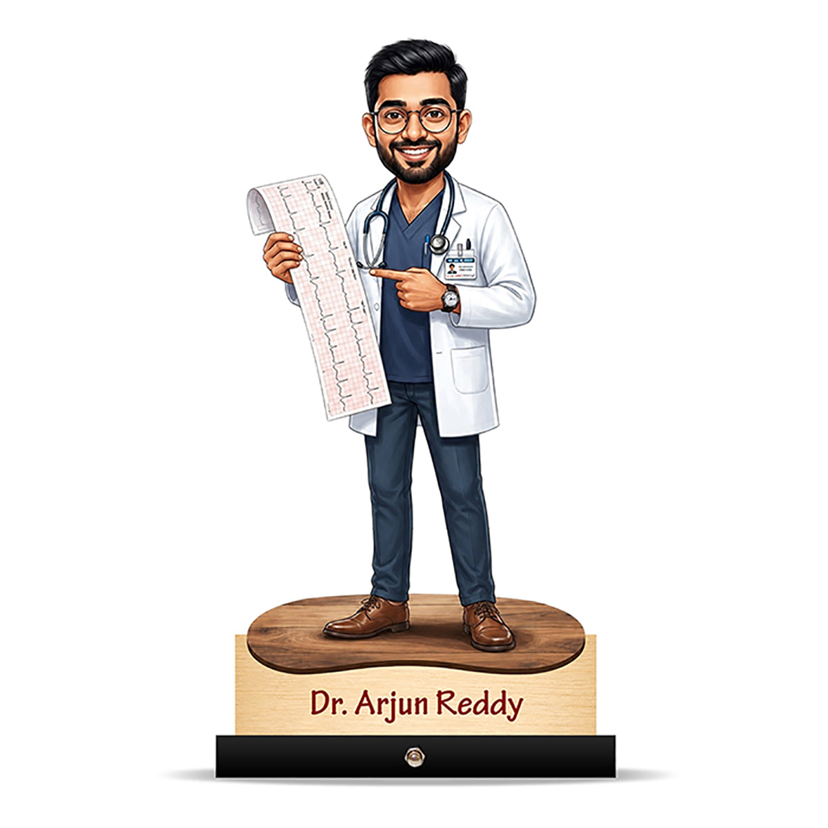 Cardiologist Doctor Caricature C491