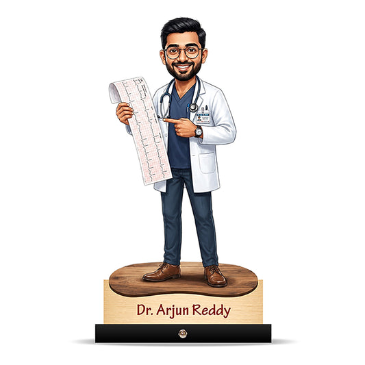 Cardiologist Doctor Caricature C491