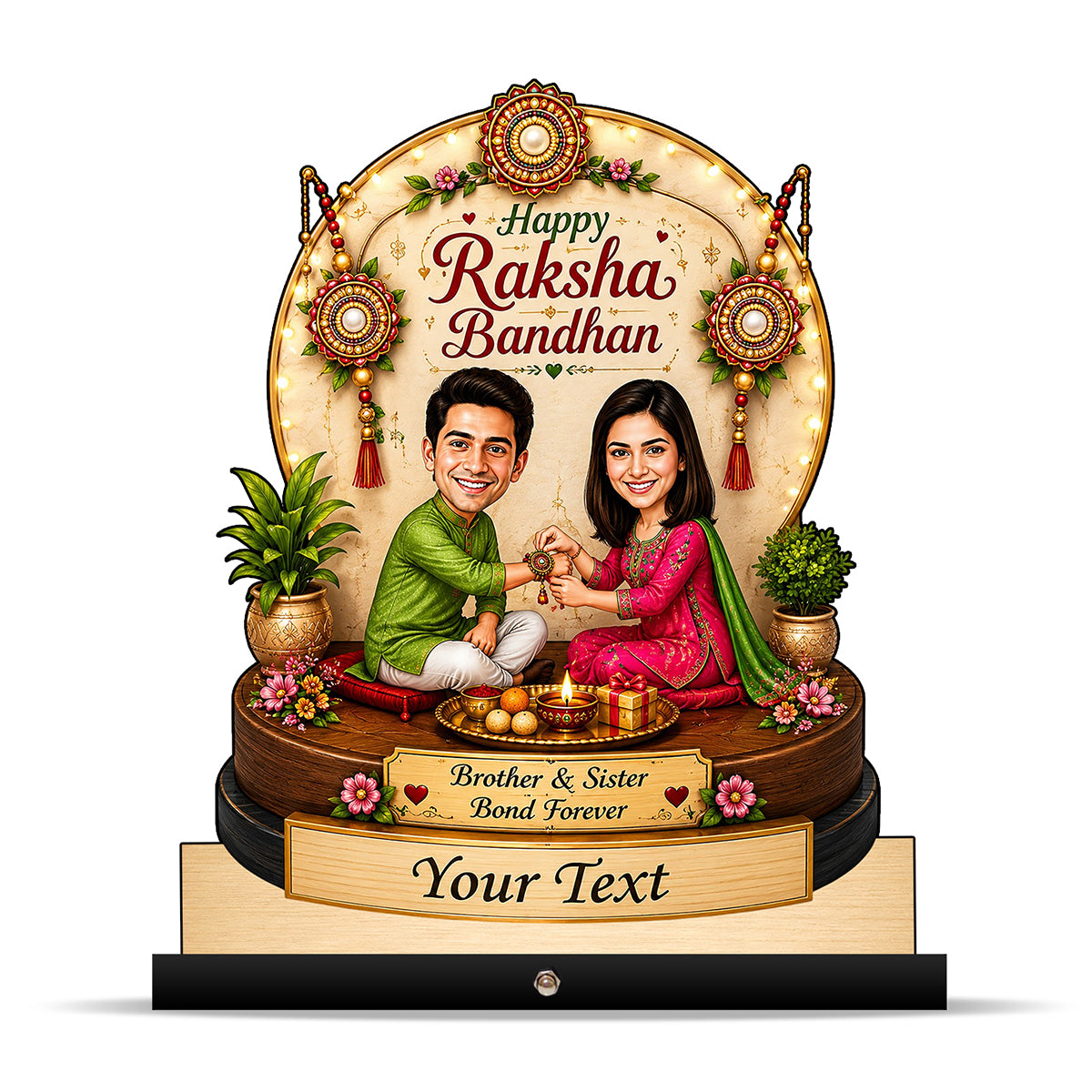 Raksha Bandhan Caricature C482