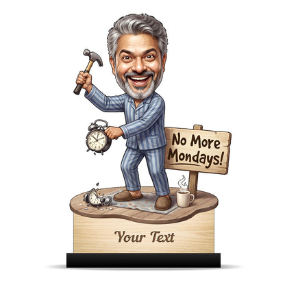 Personalized Male Retirement Caricature C1065