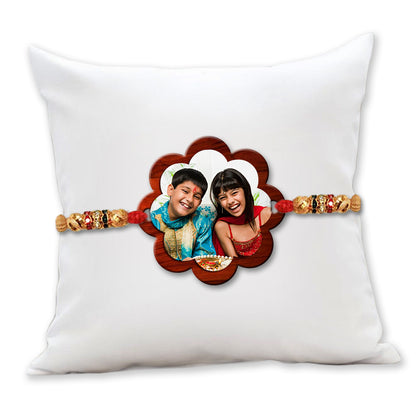 Flower Shape Photo Rakhi R004