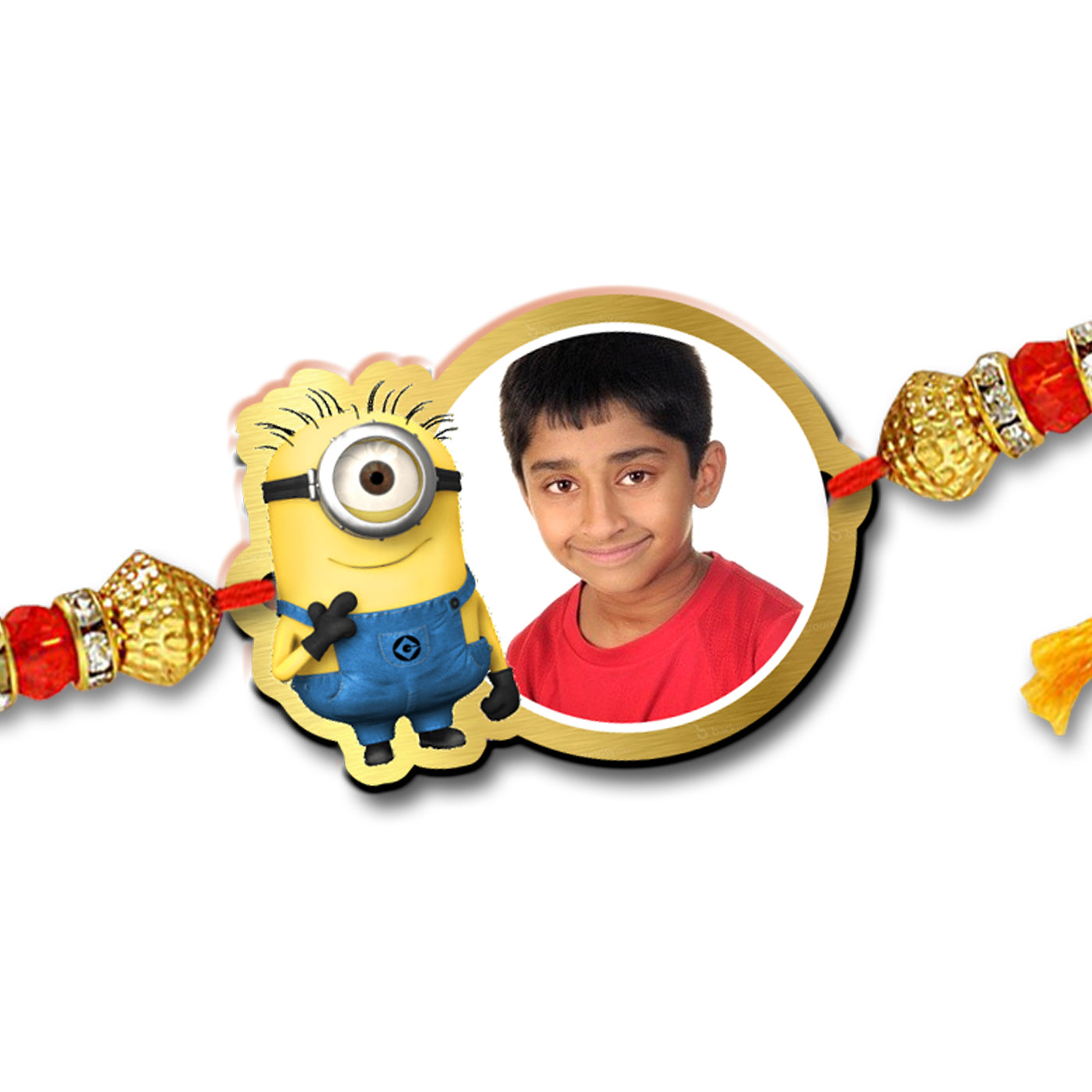Minions Kids Photo Rakhi R016