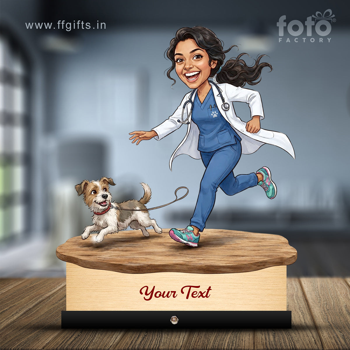 Veterinary Doctor Caricature C680