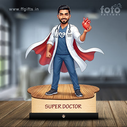 Cardiologist Doctor Caricature C496