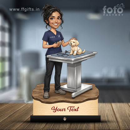 Veterinary Doctor Caricature C727