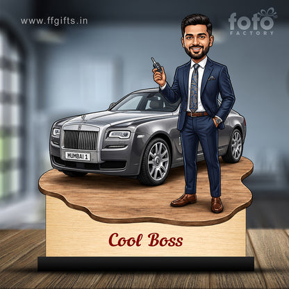Personalized Cool Boss Caricature C839