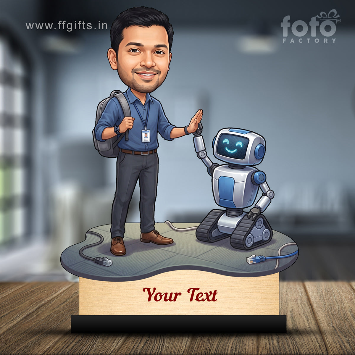 Personalized IT Professional Caricature C984