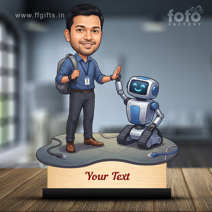 Personalized IT Professional Caricature C984