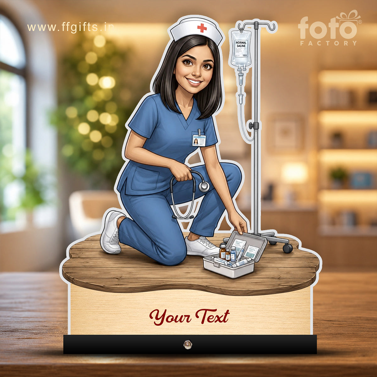 Medical Nurse Caricature C747