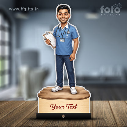 Medical Nurse Caricature C737